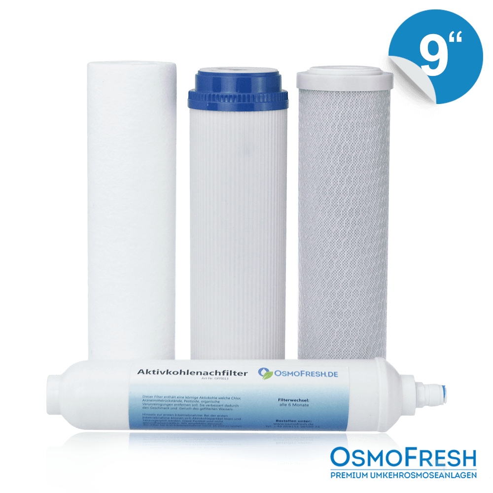 Filterset Proline 9" für Osmoseanlagen