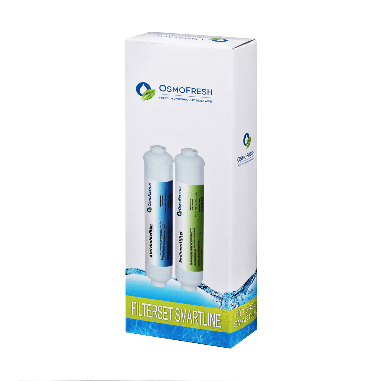 Filterset Smartline Osmoseanlage Verpackung