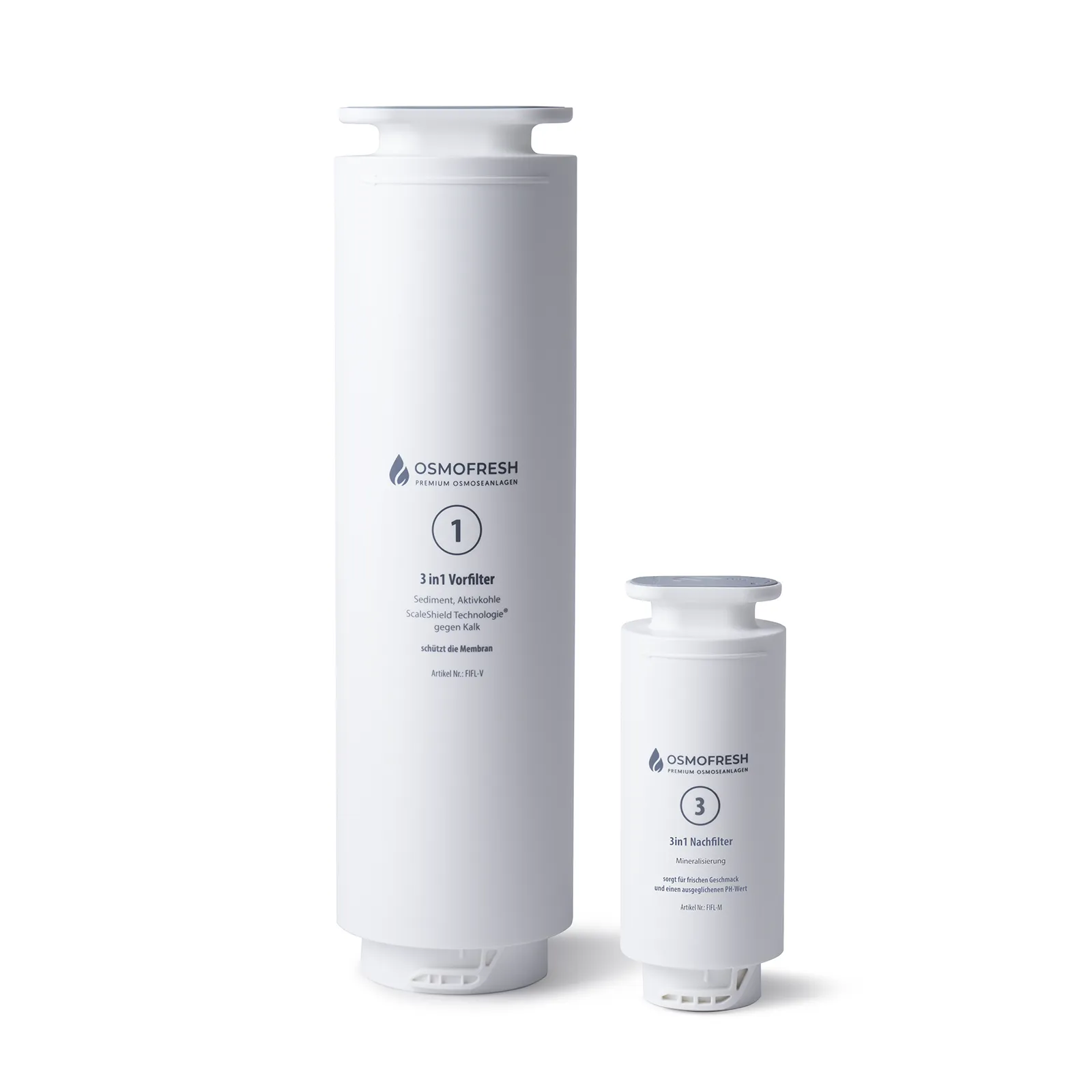 Filterset Osmoseanlage Flow800 mit 3in1 Nachfilter