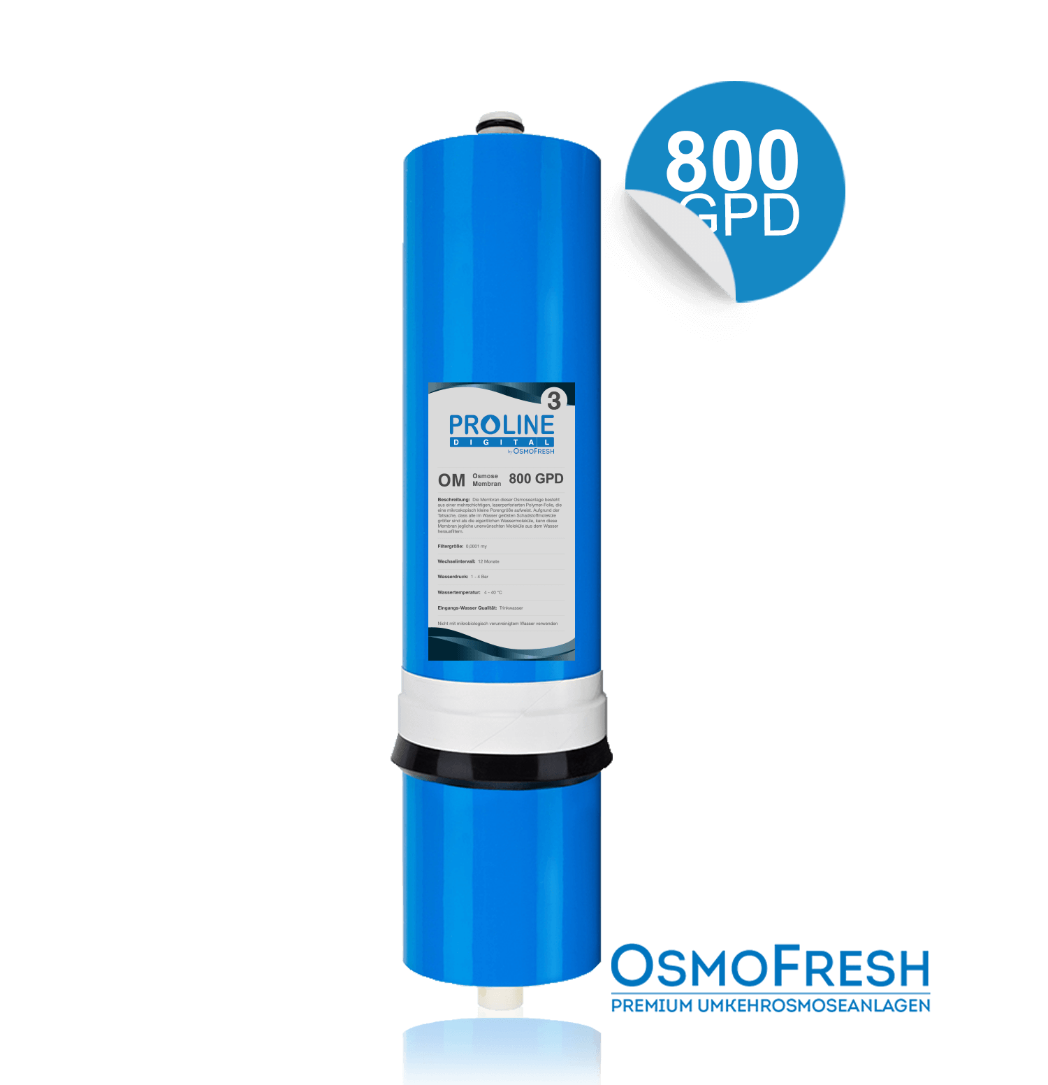 Membran 800 GPD - Proline digital