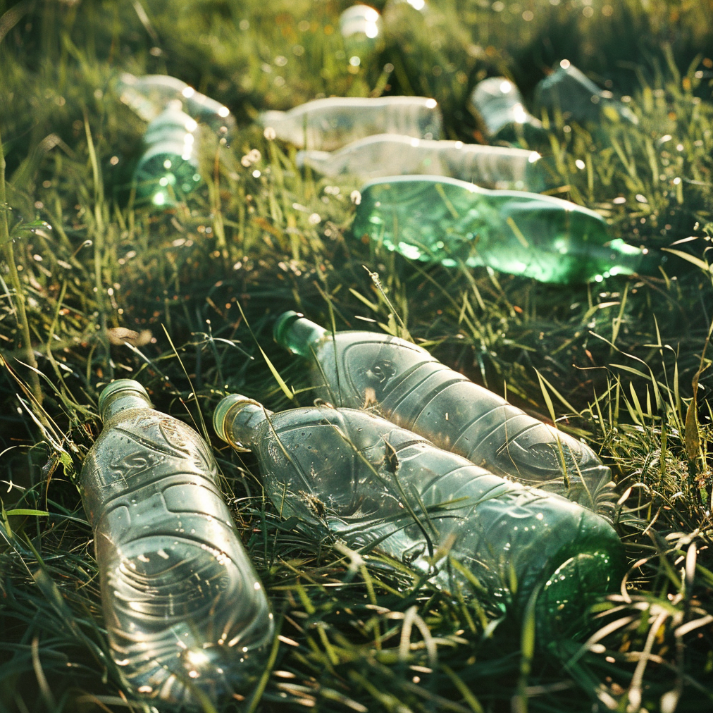 Umweltbelastung durch Plastikflaschen