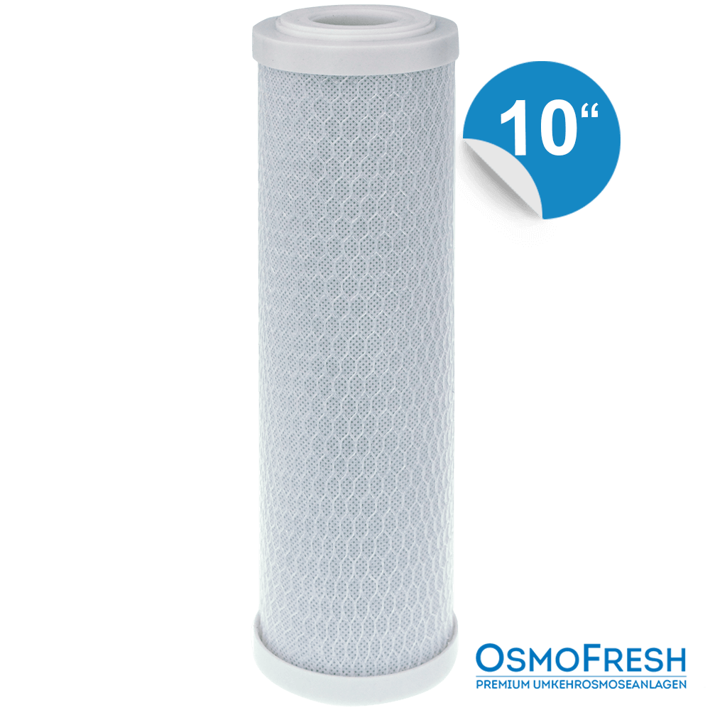 Filter_Stufe3 Aktivkohleblockfilter 10" für Osmoseanlagen