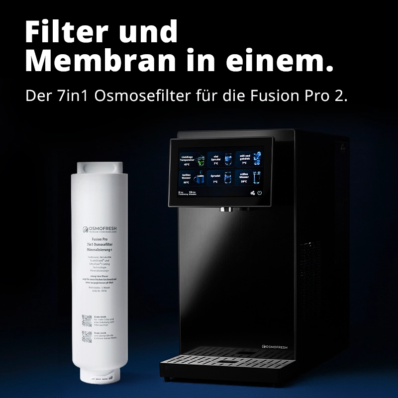 7in1 Filter Fusion Pro 1 & 2 mit Mineralisierung