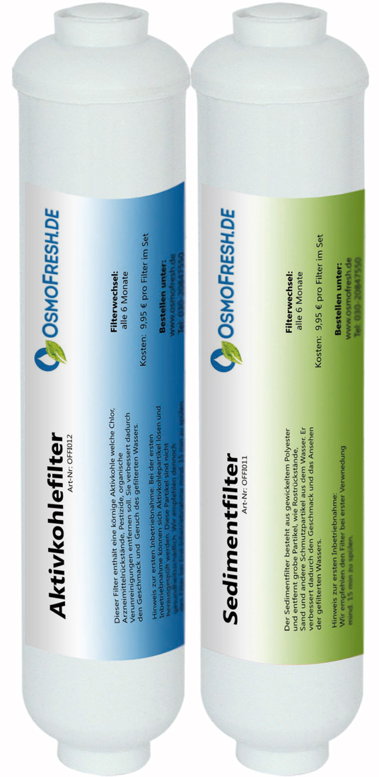 umkehrosmose-Filterset-Smartline