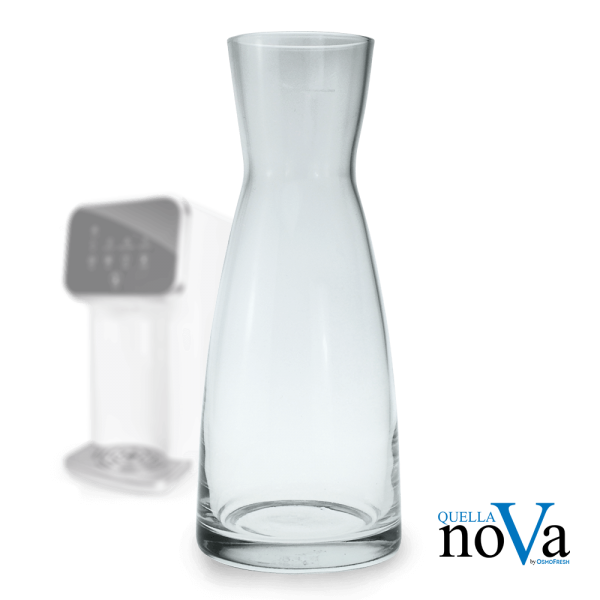 Ypsilon Glaskaraffe 0,5 Liter für Osmosewasser