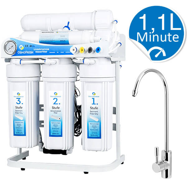 Osmoseanlage "Nano-Plus" / "Profi" 385 Liter Am Tag 0,2 Liter
